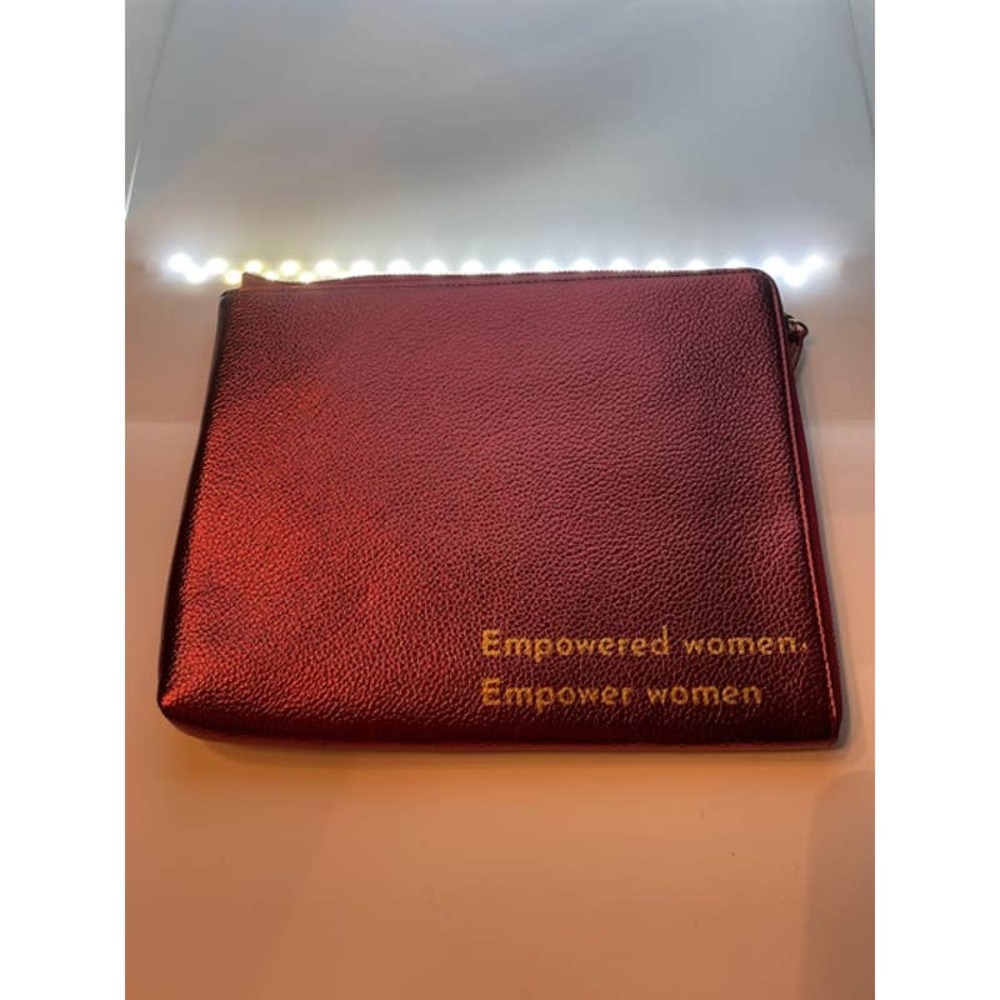 Empowered Women. Empower Woman Red Clutch NWT